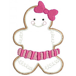 Stickmuster - Gingerbread Christmas Lebkuchenfrau